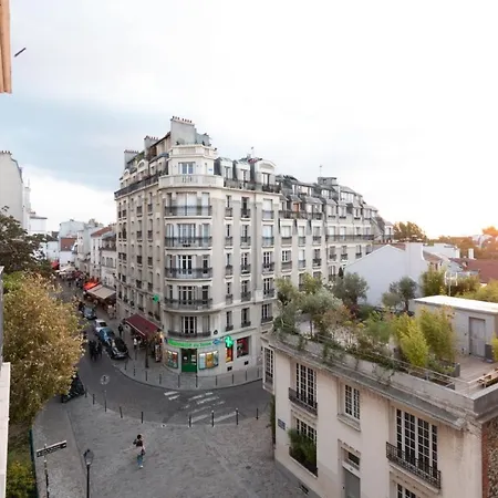 Apartamento Nice Cozy On The Slopes Of Montmartre